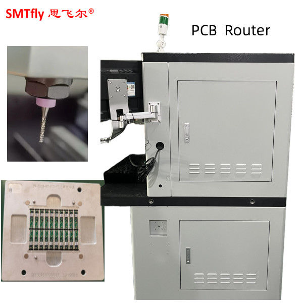 320mm * 350mm 최대 디패널링 크기 PCB 라우터 기계 대량 생산