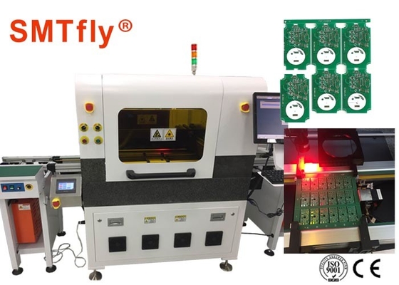 금고 센서와 100 mm/S 0.6 밀리미터 전자적 레이저 PCB 데패널이저 기계