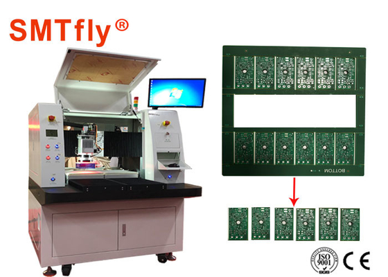 금고 센서와 100 mm/S 0.6 밀리미터 전자적 레이저 PCB 데패널이저 기계
