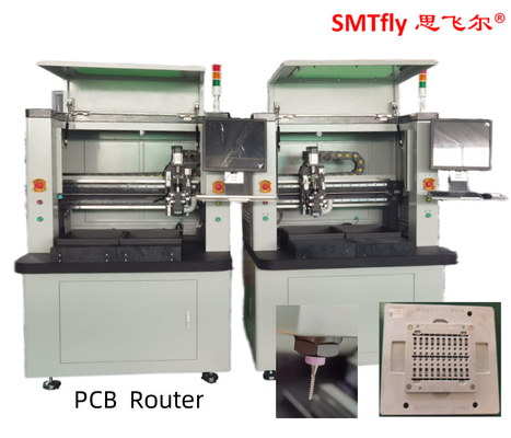 220V 4.2KW 프린터 배선 기판 CNC 라우터, PCB 디파넬링 루터 머신