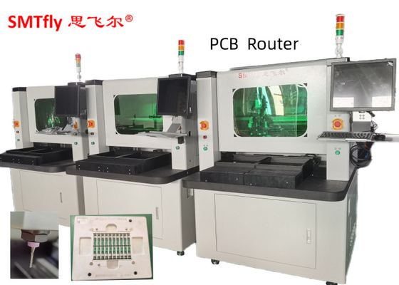 0.01 밀리미터 정확성과 회로 기판 제조 장치 / PCB 디파넬링 루터 머신