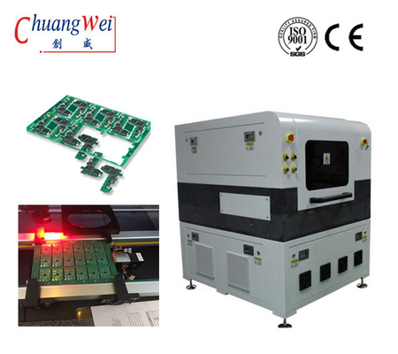 스트레스 없이 레이저 PCB 디패널링 머신 18W 광파 355nm