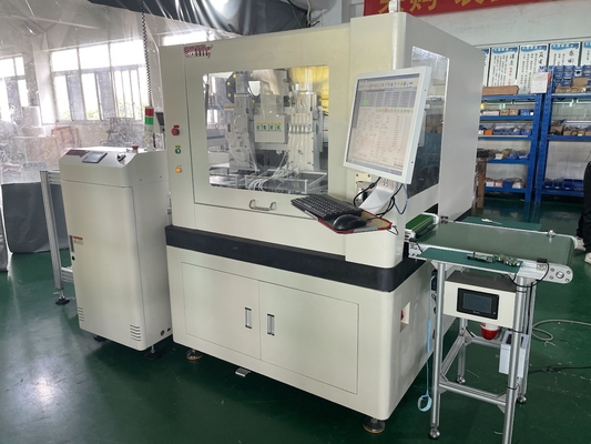 인라인 PCB 라우터 기계 CNC 스핀들 인쇄 회로 보드 0.5mm 두께