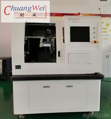 355nm 레이저 파장 사용자 정의 인라인 레이저 PCB 디패널링 기계