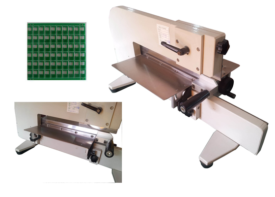 스틸 프레임 PCB 분리 기계 모터 절단 330mm Fr4 핸드 푸시