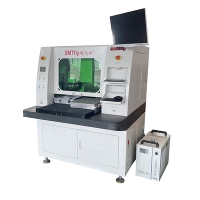오프라인 분리기와 함께 FCC 레이저 PCB 디패널링 기계 0.02 정밀 335mm