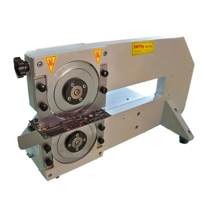 400mm/s 330mm PCB 분리 기계 알루미늄 보드에 대한 둥근 블레이드
