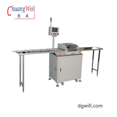 400mm/s PCB 디패널라이저 고속 철강 블레이드와 컨베이어 벨트 라인