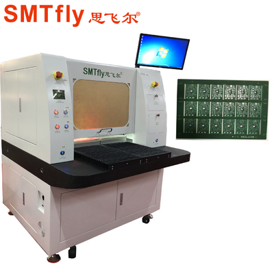 가버 또는 DXF 파일 처리와 함께 고 반복성 레이저 PCB 디패널링 머신