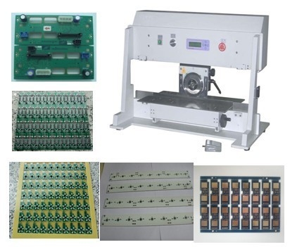 구조 정밀 PCB 분리 기계 자동 모터화형 LCD 프로그램 제어