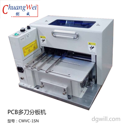 3.5Mm 110V 두꺼운 데파넬리즘 Ｖ는 PCB 분리대를 블레이드의 9 쌍으로 잘라주었습니다