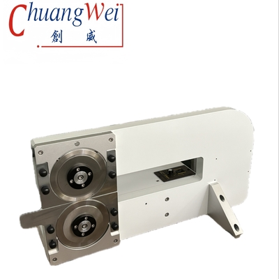 400mm/s 330mm PCB 분리 기계 알루미늄 보드에 대한 둥근 블레이드