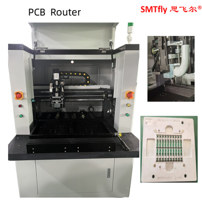 PCB 라우터 디패널링 기계 오프라인 0.01mm 위치 회로 보드 제조 기계
