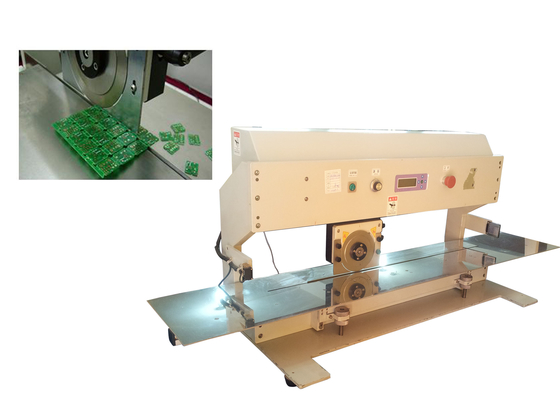 조정 가능한 클리어런스 PCB 분리 기계 다른 굴곡 깊이를 위해 200 mm/s