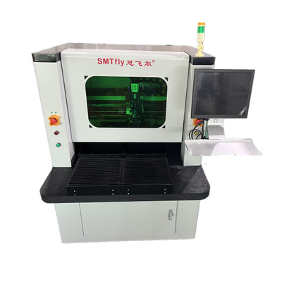 고 정밀성 듀얼 플랫폼 PCB 라우터 기계 대용량 PCB 절단