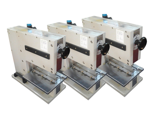 CWVC-220 Pneumatic V Groove PCB 절단 기계로 금속 보드를 손쉽게 절단