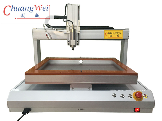 고 정밀 및 속도 데스크톱 PCB 라우터 기계 위치화 속도 500mm/s