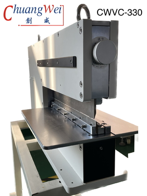 Pneumatically 구동 PCB V 절단 기계 Depanelizer 두께 2.5mm까지 판을 분리