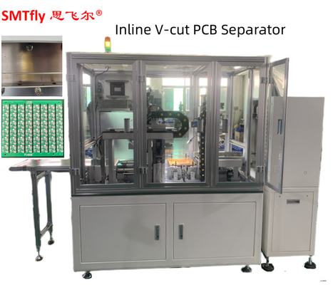 라인 Ｖ 삭감 패널 분리 기계 공압 3.5 밀리미터 Ｖ 삭감 PCB 분리대 디파넬링, PCB 데패널이저에