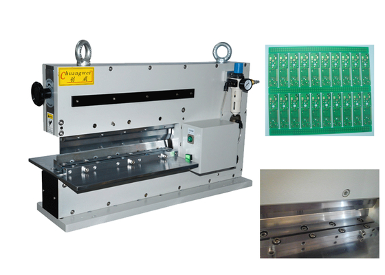 10W PCB V-Cut Sparator Machine 400mm 민감한 SMD와 함께 깎는 기계