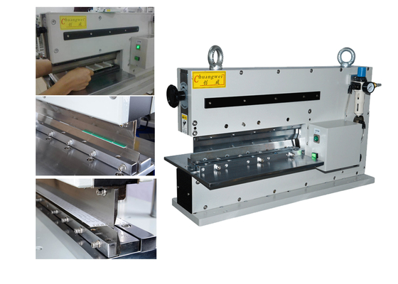 10W PCB V-Cut Sparator Machine 400mm 민감한 SMD와 함께 깎는 기계