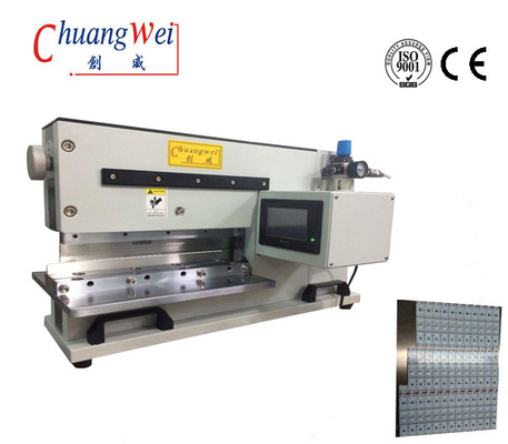 각기 다른 두께와 길이를 위해 사용자 정의 PCB V 절단 기계 CWVC-450