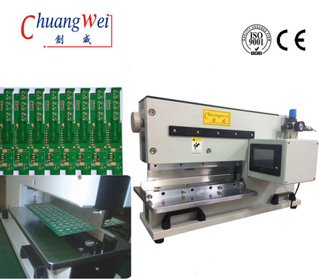 각기 다른 두께와 길이를 위해 사용자 정의 PCB V 절단 기계 CWVC-450