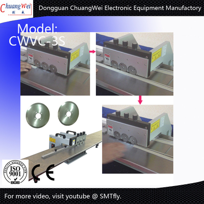 LED 보드에 대한 조정 가능한 속도와 두께와 함께 전문 PCB 디패니라이저