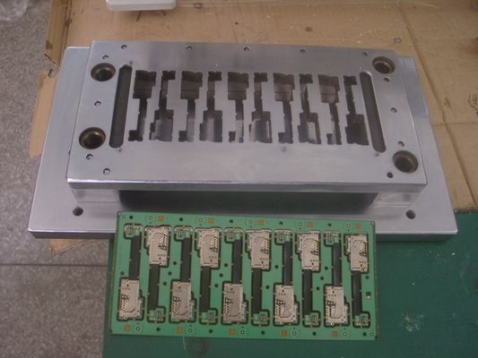 SKD11 금 도금 금속 다이 PCB 천공기 고속도