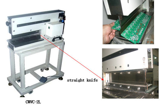 자동화된 V-커트 PCB 세퍼레이터 기재 공기가 들어 된 Pcb 데패널이저