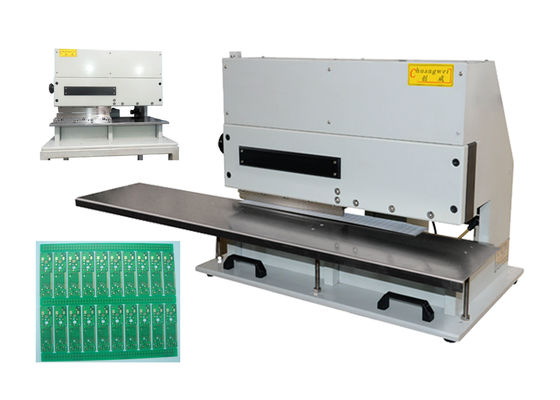 SKH-9 강철 3.0 밀리미터 두꺼운 자동화된 공기 Pcb Ｖ 커터는 손을 보호합니다