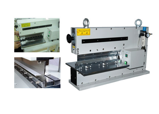 Pneumatic V-Cut Machine for PCB Depanelisation with Motorized Linear Blade CWVC-2L 소동 선형 블레이드 CWVC-2L와 함께 PCB 탈판화를 위한 Pneumatic V-Cut Machine