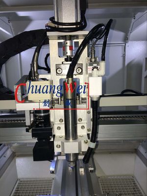0.01 밀리미터 정확성과 회로 기판 제조 장치 / PCB 디파넬링 루터 머신