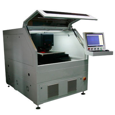 정확성 15W 20μM UV 레이저 Ｖ는 FR4 PCB 보드를 위해 Pcb 리드 커터를 줄였습니다