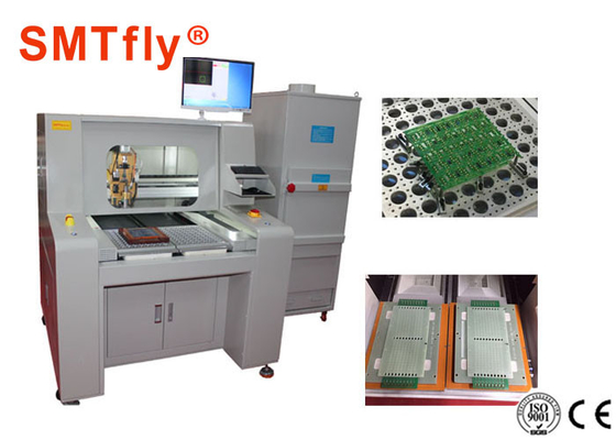 고능률 PCB 루터 머신 PCB 단일화 듀얼 워크스테이션