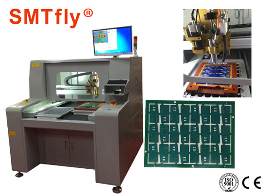 고능률 PCB 루터 머신 PCB 단일화 듀얼 워크스테이션